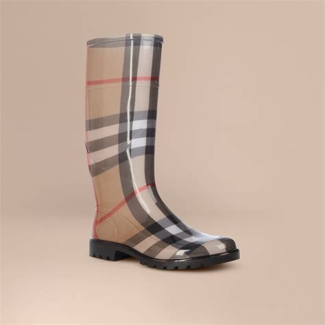 bottes burberry pluie|burberry rain boots.